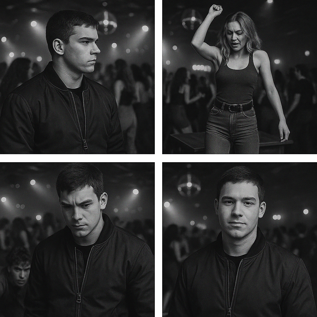 Dan Connolly Aged 20 Stags Head Dundalk 1982, Photo my Fiona Doherty.